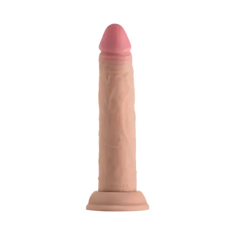 Shaft Model J: 7.5 in. Dual Density Silicone Dildo Pine