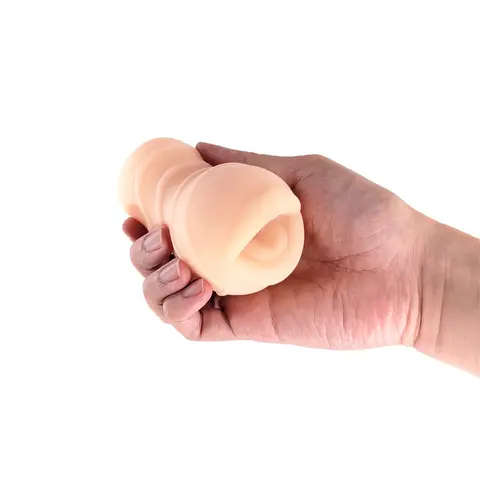 Pocket Pals Mouth Stroker in Beige