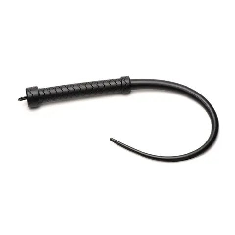 Master Series Viper Tail Silicone Whip in Black