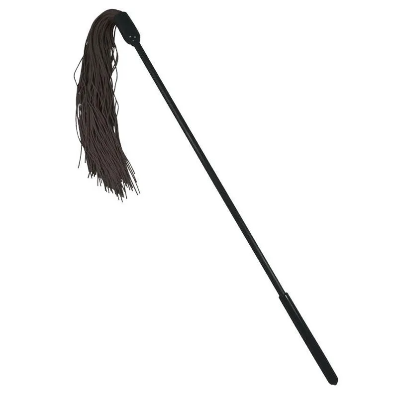 Sportsheets Sex & Mischief Rubber Tickler in Black
