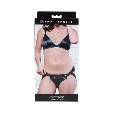 Sportsheets Velvet Noir Strap-On