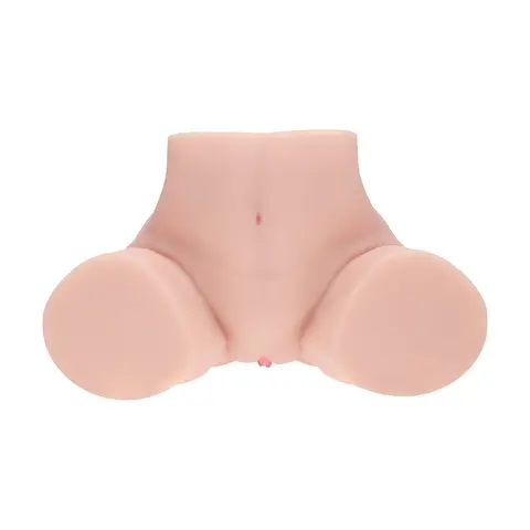 Xkin Bodyforms Vera Dawn Dual Entry Vibrating Masturbator Beige