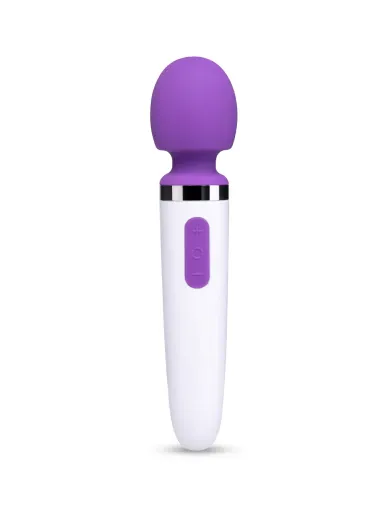 8 function classic rechargeable wand - purple