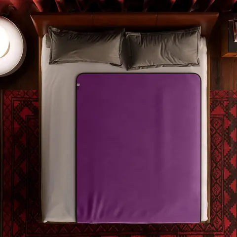 Liberator Fascinator Throw Regular in Purple