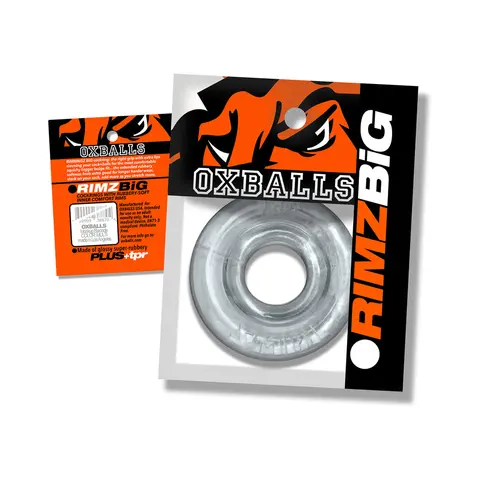 Oxballs Rimz Big Single Ring in Clear