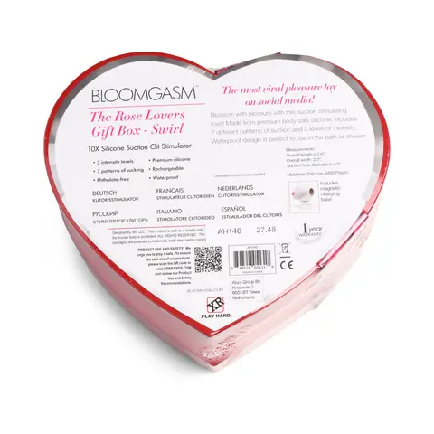 Bloomgasm The Rose Lover's Gift Box Swirl