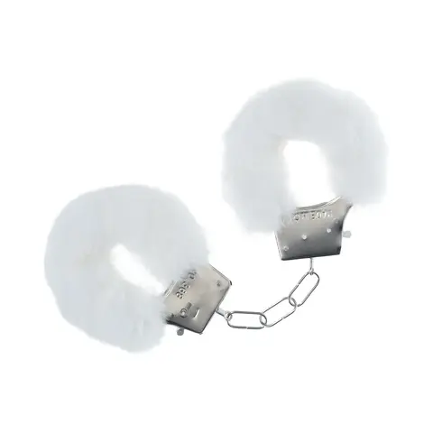 Ouch! Classic Fluffy Handcuffs in White