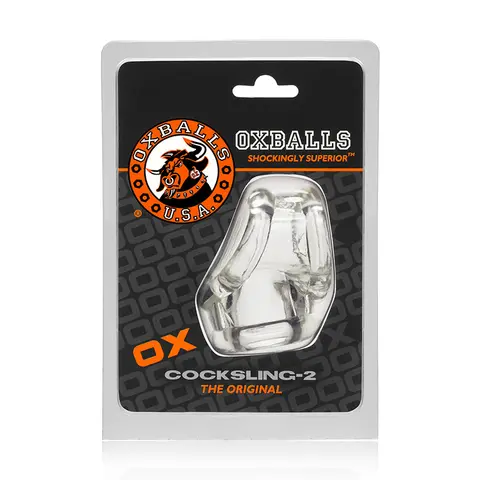 OxBalls Cocksling-2, Cocksling in Clear