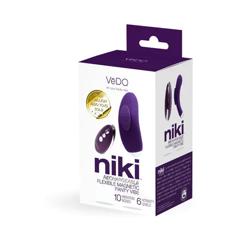 VeDO Niki Rechargeable Panty Vibe Deep Purple