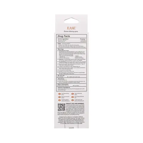 Intimate Enhancements Ease Throat Relaxing Spray Salted Caramel 2 oz.