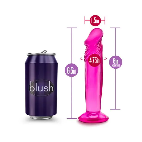 B Yours Sweet n' Small 6 in. Dildo in Pink