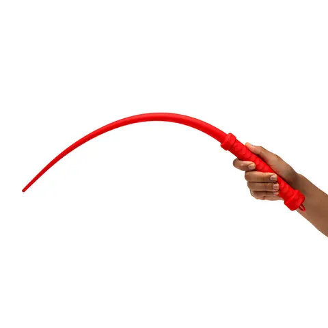 Master Series Viper Tail Silicone Whip in Red