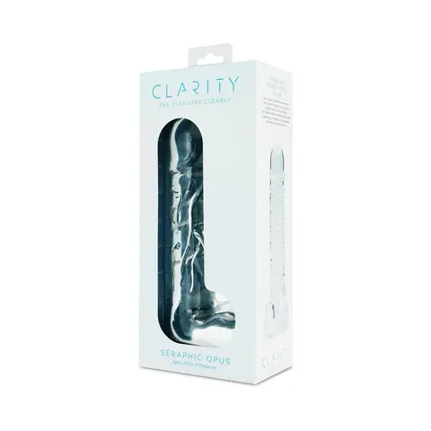 Clarity Seraphic Opus Glass Dildo