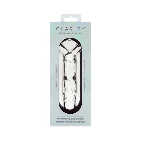 Clarity Hera's Caress Glass Dildo