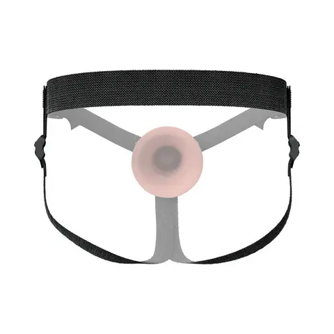 Fantasy X-Tensions Elite Silicone Hollow Strap-On Dual Density 9 in. Light