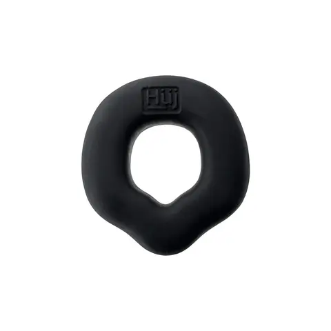 Hunkyjunk Fit Grips 2-Pack Ergo-Fit Cockrings Black/Red