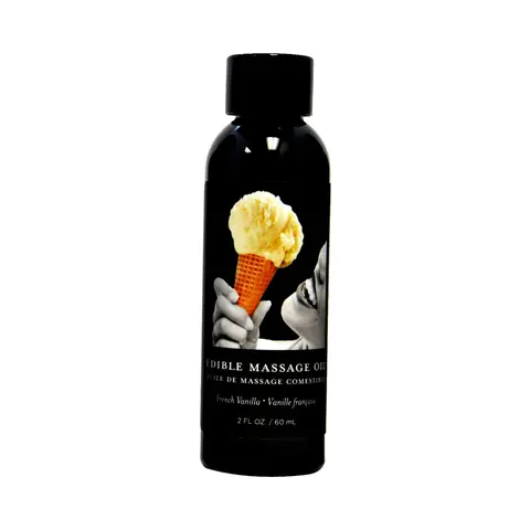 Earthly Body Hemp Seed Edible Massage Oil 3-Piece Gift Set 2 oz.