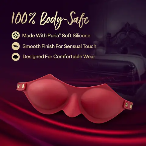 Temptasia Ardor Blindfold in Red