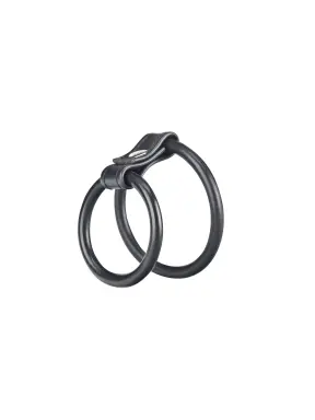 duo cock & ball ring
