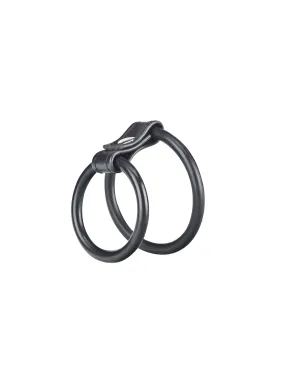 duo cock & ball ring