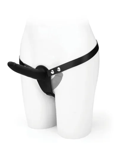 silicone strap-on harness dildo