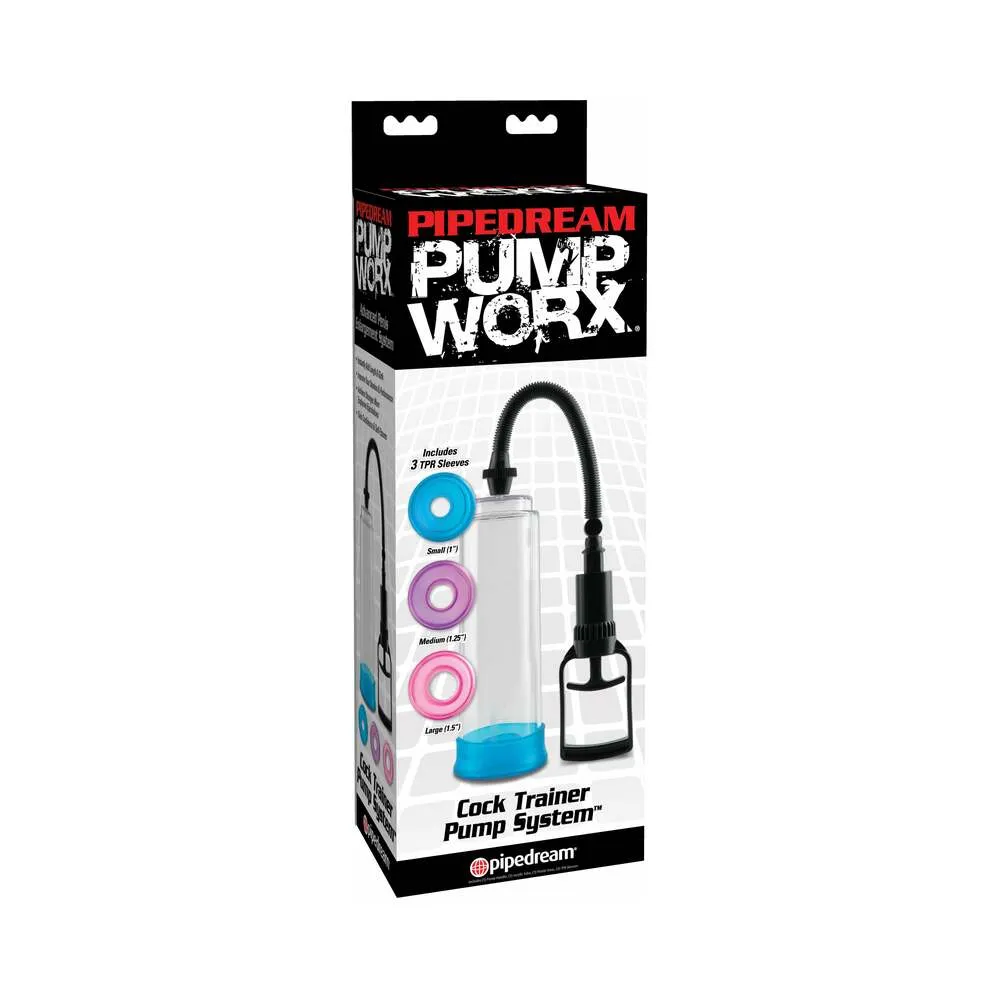 Pump Worx 4-Piece Cock Trainer Pump System Clear/Assorted