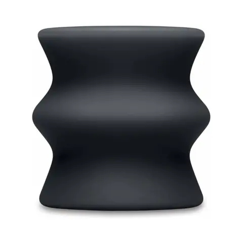 Me You Us Signature The Silicone Oral Stroker in Black