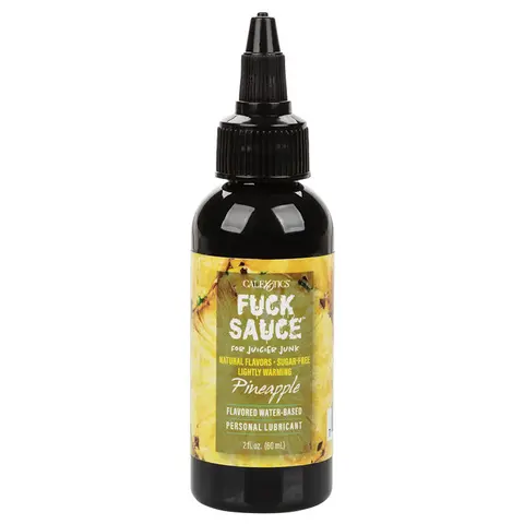Fuck Sauce Flavored Water Based Personal Lubricant Pineapple 2 oz.