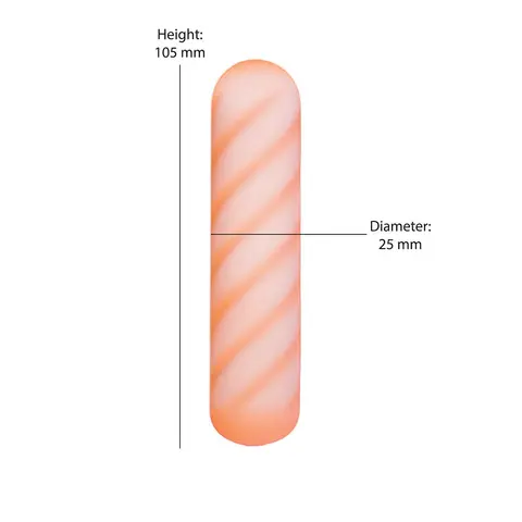 Softies Dual Layer Bullet 4 in. in Orange
