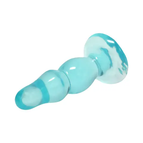 Crystal Jellies Novice Pop Plug 4 in. in Teal