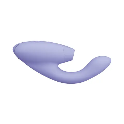 Womanizer Duo 2 Rechargeable Dual Stimulation Pleasure Air and G-Spot Vibrator in Lilac