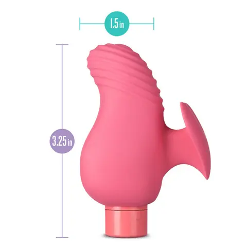 Gaia Eco Love Bullet Vibrator and Sleeve Coral