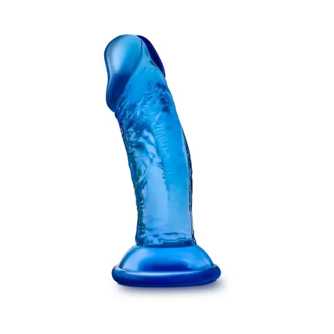 B Yours Sweet n' Small 4 in. Dildo in Blue