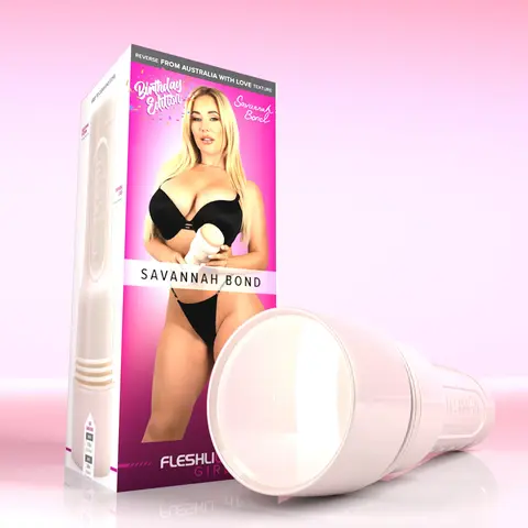 Savannah Bond Birthday Cake Edition Fleshlight