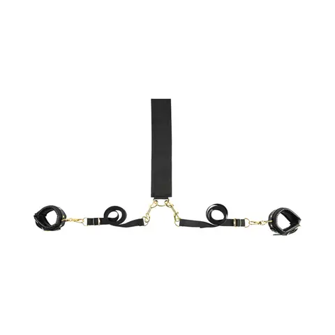 Sportsheets Special Edition Under the Bed Restraint Set Black