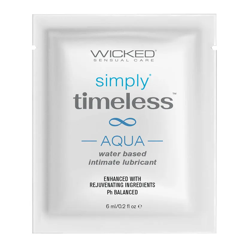 Wicked Simply Timeless Packet Aqua Foil Pack 6ml