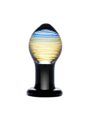 3.5 Inch galileo glass butt plug