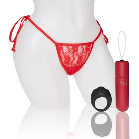 Screaming O My Secret Screaming O 4T Panty Vibe in Red