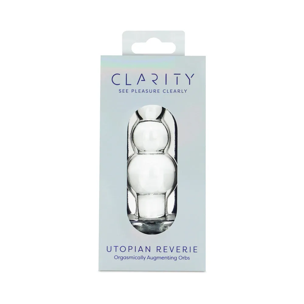 Clarity Utopian Reverie Glass Dildo