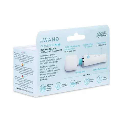 Le Wand Classique Mini Wand Massager