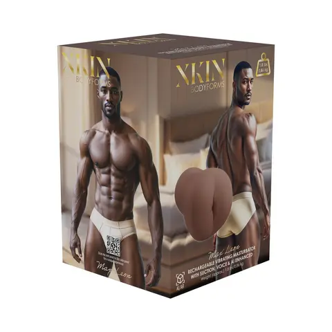 XKIN Body-Forms Max Leon Ass Vibration + Suction + Voice Masturbator