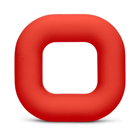 b-Vibe Flex Ring Bulk Silicone C-Ring Red