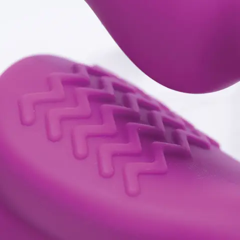 Strap U Evoke Vibrating Strapless Silicone Strap-On Dildo