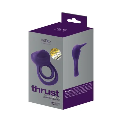 VeDO Thrust Rechargeable Dual C-Ring in Purple