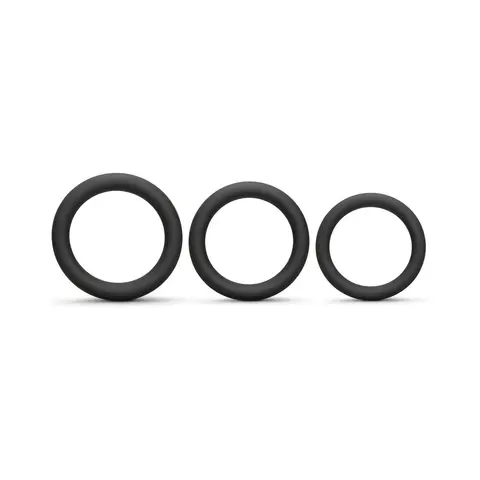 b-Vibe Snug Ring Lite 3-Pack Snug Fit Silicone C-Ring