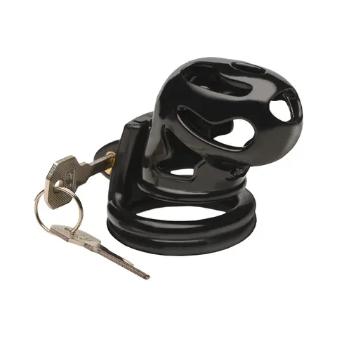 Master Series Double Ring Chastity Cage