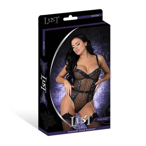 Lust Fetish Double Crossed Phoenix Black S/M