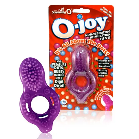 Screaming O O-joy Cock Ring in Purple