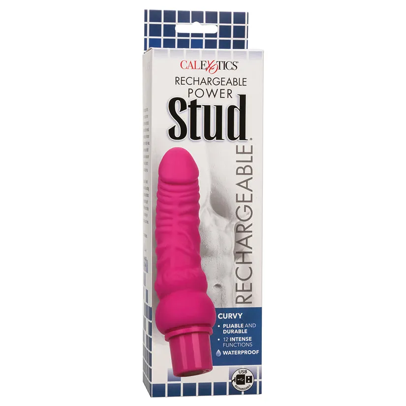 Rechargeable Power Stud Curve Pink