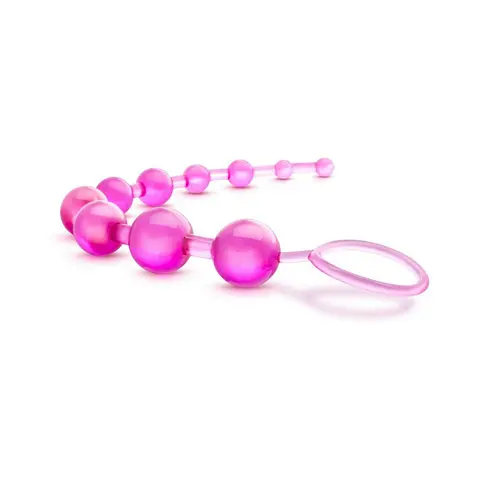 B Yours Basic Beads 12.75 in. in Pink